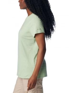 Columbia Columbia Trek Short Sleeve Graphic Tee női rövid ujjú póló zöld színben 3