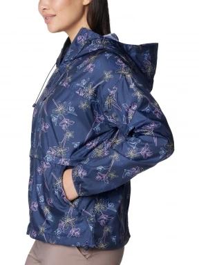 Columbia Alpine Chill Windbreaker női széldzseki kék színben 3