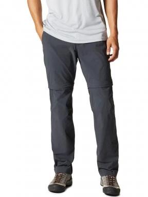 Mountain Hardwear Basin Trek Convertible Pant férfi túranadrág fekete színben 1