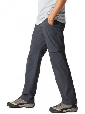 Mountain Hardwear Basin Trek Convertible Pant férfi túranadrág fekete színben 3
