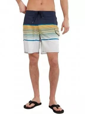Fundango Salimu Boardshort férfi beach short sárga színben 1