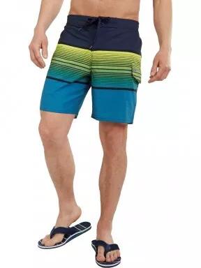 Fundango Salimu Boardshort férfi beach short sötétkék színben 1