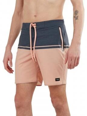 Fundango Morris Boardshort férfi beach short rózsaszín színben 1