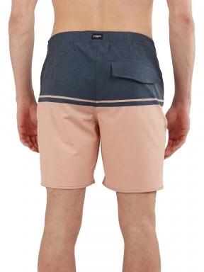Fundango Morris Boardshort férfi beach short rózsaszín színben 3