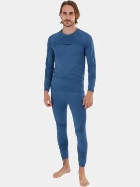 Fundango Seamless Baselayer Set férfi aláöltöző szett sötétkék színben 1