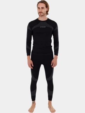 Fundango Seamless Baselayer Set férfi aláöltöző szett fekete színben 1