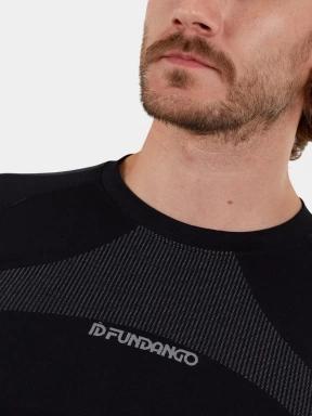 Fundango Seamless Baselayer Set férfi aláöltöző szett fekete színben 3