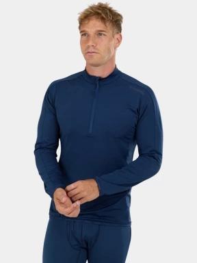 Fundango Novak Baselayer Top férfi aláöltöző felső sötétkék színben 1