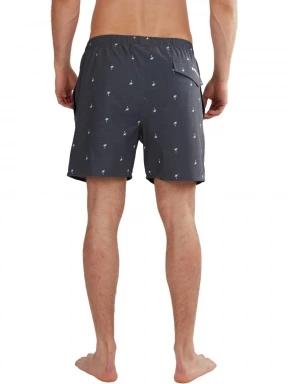 Fundango Bono Print Boardshort férfi boardshort sötétkék színben 3