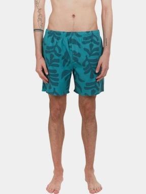 Fundango Bono Print Boardshorts férfi boardshort zöld színben 1