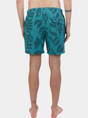 Fundango Bono Print Boardshorts férfi boardshort zöld színben 3