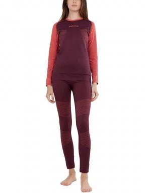 Fundango Seamless Baselayer Set női aláöltöző szett magenta színben 1