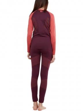 Fundango Seamless Baselayer Set női aláöltöző szett magenta színben 3