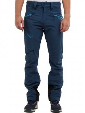 Fundango Rob Softshell Pant férfi túranadrág kék színben 1