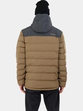 Fundango Passat Padded Jacket férfi steppelt átmeneti kabát barna színben 3