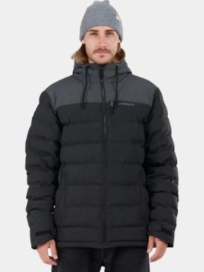 Fundango Passat Padded Jacket férfi steppelt átmeneti kabát fekete színben 1