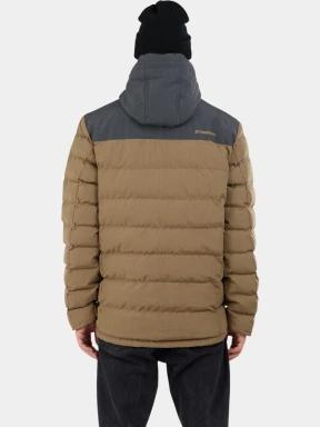 Fundango Passat Padded Jacket férfi steppelt átmeneti kabát barna színben 3