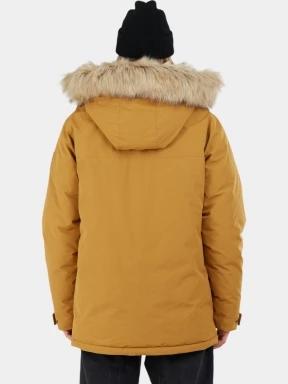 Fundango Spirit Parka Jacket férfi télikabát sárga színben 3