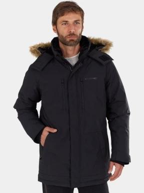Fundango Spirit Parka Jacket férfi télikabát fekete színben 1