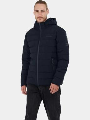 Fundango Hubble Padded Jacket férfi steppelt átmeneti kabát sötétkék színben 1