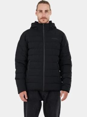 Fundango Hubble Padded Jacket férfi steppelt átmeneti kabát fekete színben 1