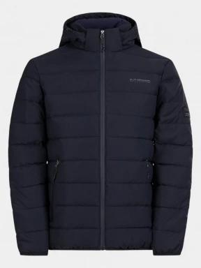 Fundango Hubble Padded Jacket férfi steppelt átmeneti kabát sötétkék színben 1