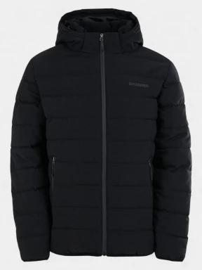 Fundango Hubble Padded Jacket férfi steppelt átmeneti kabát fekete színben 1