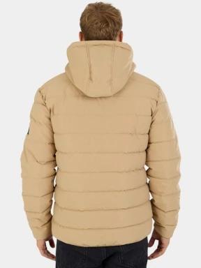 Fundango Hubble Padded Jacket férfi steppelt átmeneti kabát sárga színben 3