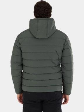 Fundango Hubble Padded Jacket férfi steppelt átmeneti kabát fekete színben 3