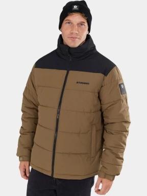 Fundango Winton Jacket férfi átmeneti kabát barna színben 1