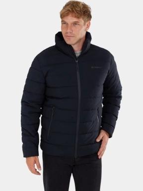Fundango Arson Padded Jacket férfi steppelt átmeneti kabát sötétkék színben 1