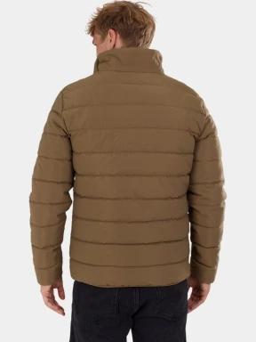 Fundango Arson Padded Jacket férfi steppelt átmeneti kabát barna színben 3
