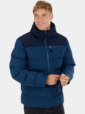 Fundango Passat II Padded Jacket férfi steppelt télikabát kék színben 1