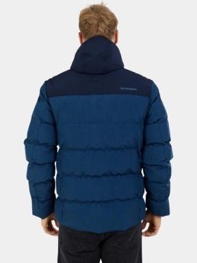 Fundango Passat II Padded Jacket férfi steppelt télikabát kék színben 3