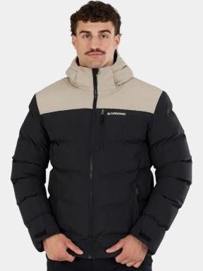 Fundango Passat II Padded Jacket férfi steppelt télikabát fekete színben 1