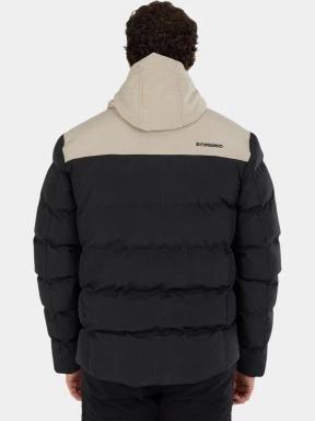 Fundango Passat II Padded Jacket férfi steppelt télikabát fekete színben 3