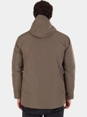 Fundango Millerton Jacket férfi átmeneti kabát barna színben 3