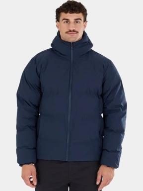Fundango Newport Puffer Jacket férfi steppelt télikabát sötétkék színben 1
