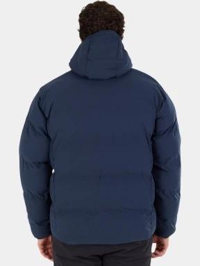 Fundango Newport Puffer Jacket férfi steppelt télikabát sötétkék színben 3