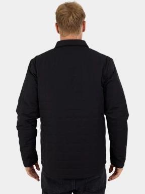 Fundango Grido Padded Shirt Jacket férfi ingkabát fekete színben 3