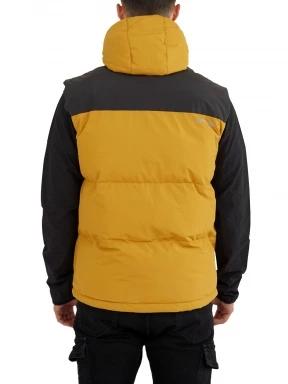 Fundango Laurel Padded Vest férfi mellény sárga színben 3