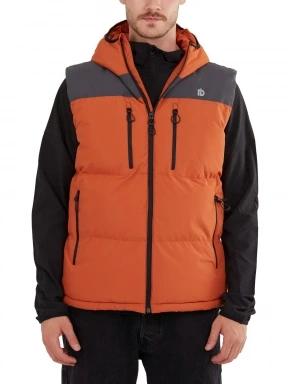 Fundango Laurel Padded Vest férfi mellény piros színben 1