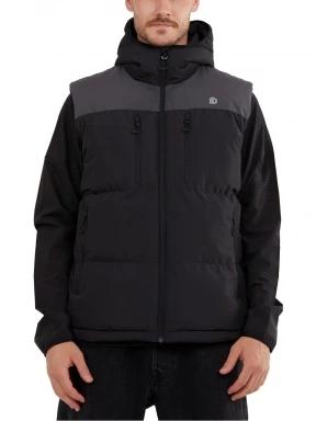 Fundango Laurel Padded Vest férfi mellény fekete színben 1