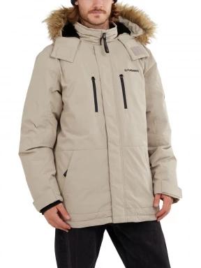 Fundango Spirit Parka Jacket férfi télikabát oliva színben 1