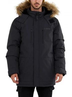 Fundango Spirit Parka Jacket férfi télikabát fekete színben 1