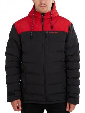Fundango Passat Padded Jacket férfi utcai kabát szürke színben 1