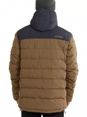 Fundango Passat Padded Jacket férfi utcai kabát barna színben 3