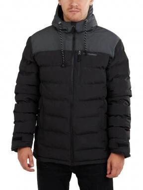 Fundango Passat Padded Jacket férfi utcai kabát szürke színben 1