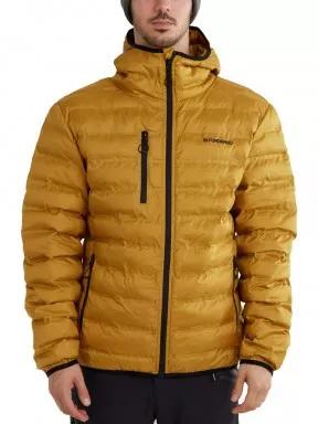 Fundango Mogollon Light Weight Padded Jacket férfi utcai kabát sárga színben 1