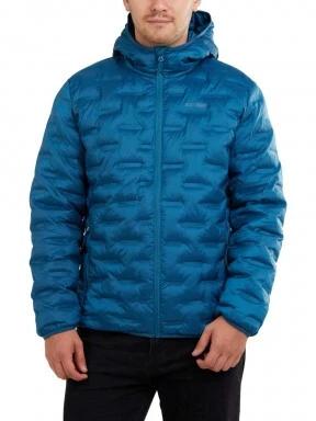 Fundango Smoke Hooded Jacket férfi utcai kabát világoskék színben 1